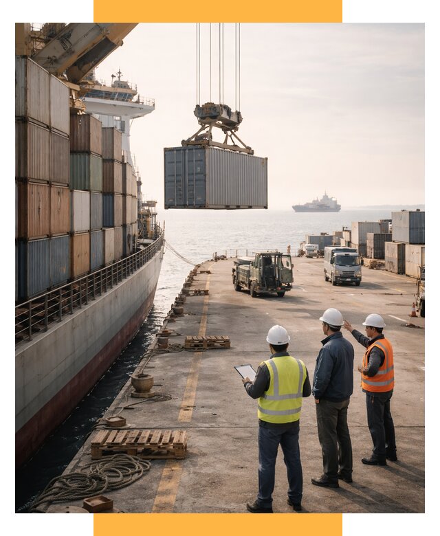 Морские перевозки грузов по миру от 46553 р. | СетСервис-Мгн