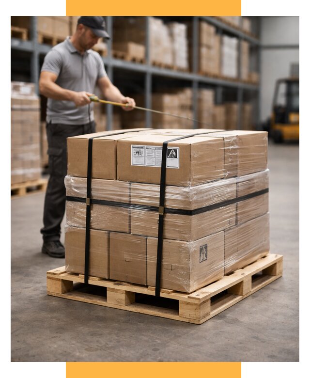 Упаковка и паллетирование грузов от 3621 р. | СетСервис-Мгн
