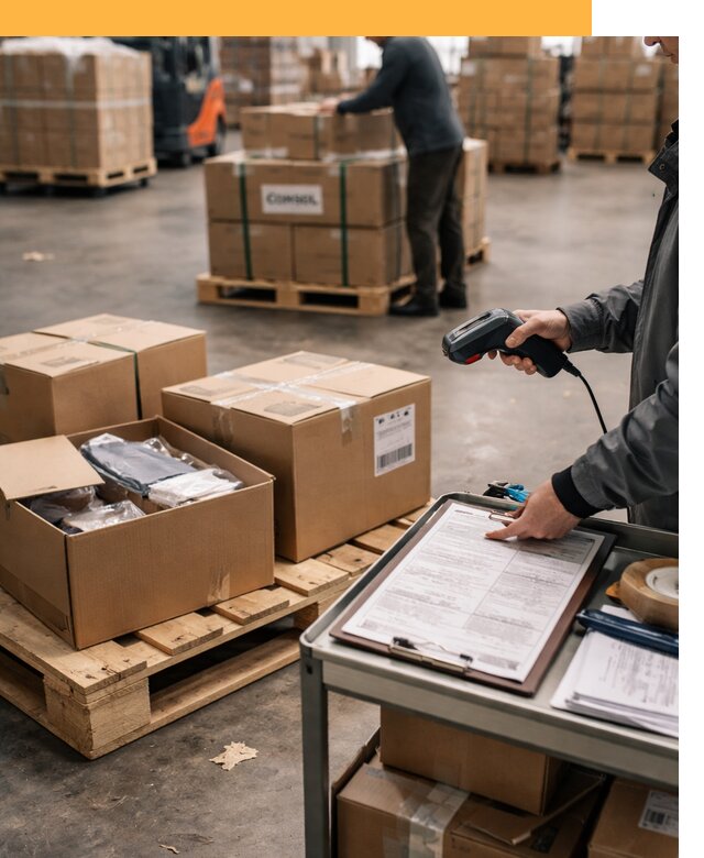 Сборные грузы из Китая: доставка, склад и таможня от 18621