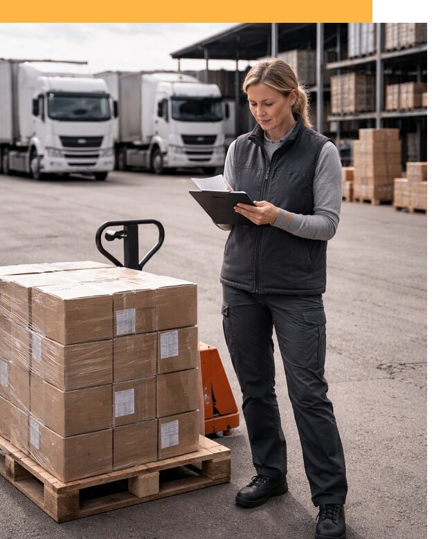 Доставка грузов из Европы к дверям клиента от 12414 руб