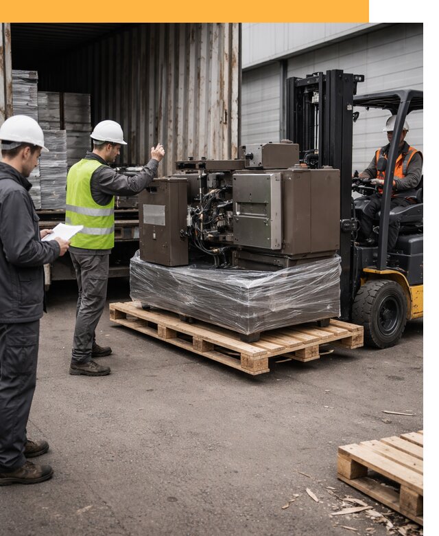 Доставка промышленного оборудования из Европы от 46553