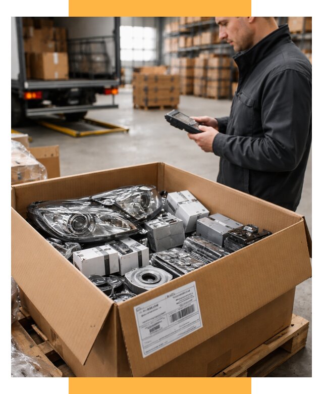 Доставка автозапчастей из Европы под ключ от 12931 р. | СетСервис-Мгн