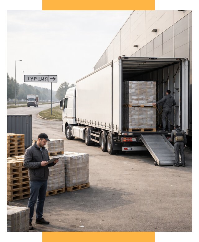 Автоперевозки и доставка фурой из Турции от 124140 р. | СетСервис-Мгн