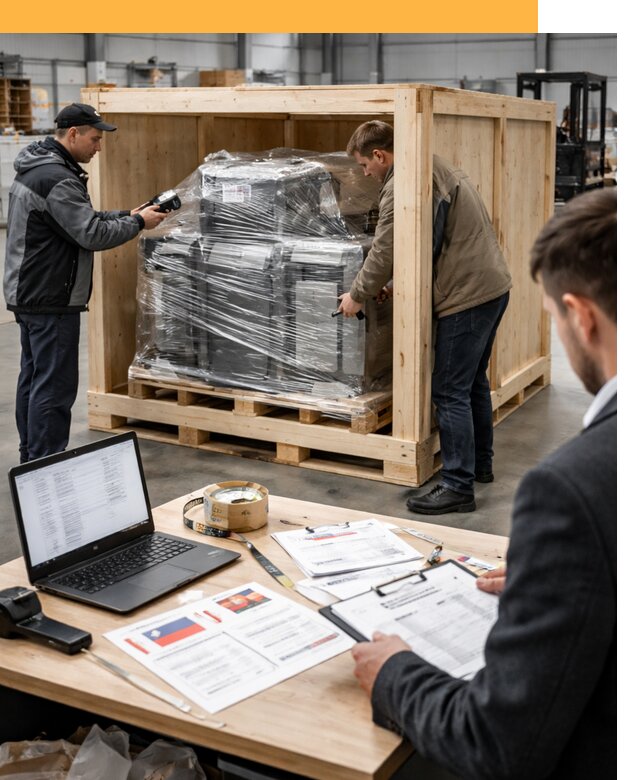 Доставка промышленного оборудования из США от 67243 руб