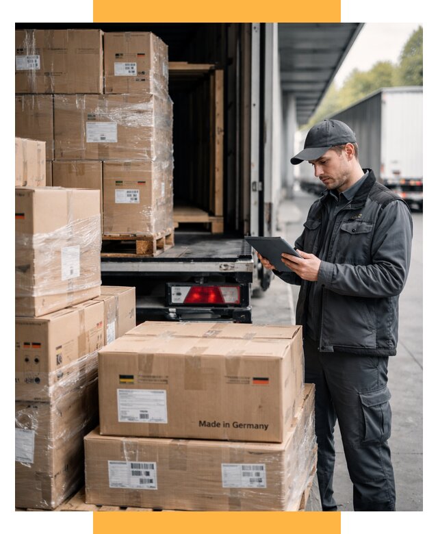 Доставка грузов из Германии от 46553 р. быстро - СетСервис-Мгн