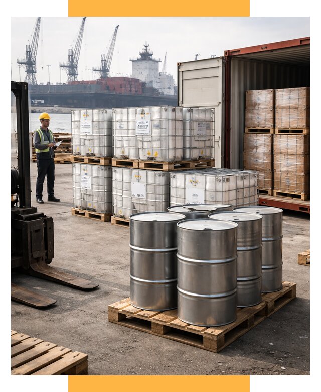 Доставка химического сырья из Индии от 258625 р. | СетСервис-Мгн