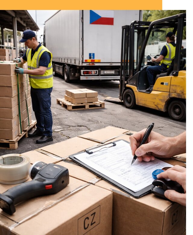 Доставка грузов в Чехию от 36208 руб, международные перевозки