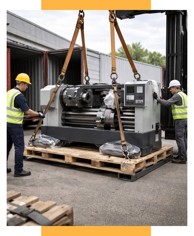 Перевозка станков и таможня от 62070 р. | СетСервис-Мгн логистика