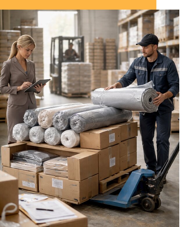 Перевозка текстиля по миру от 15518 руб. с таможней и страхованием