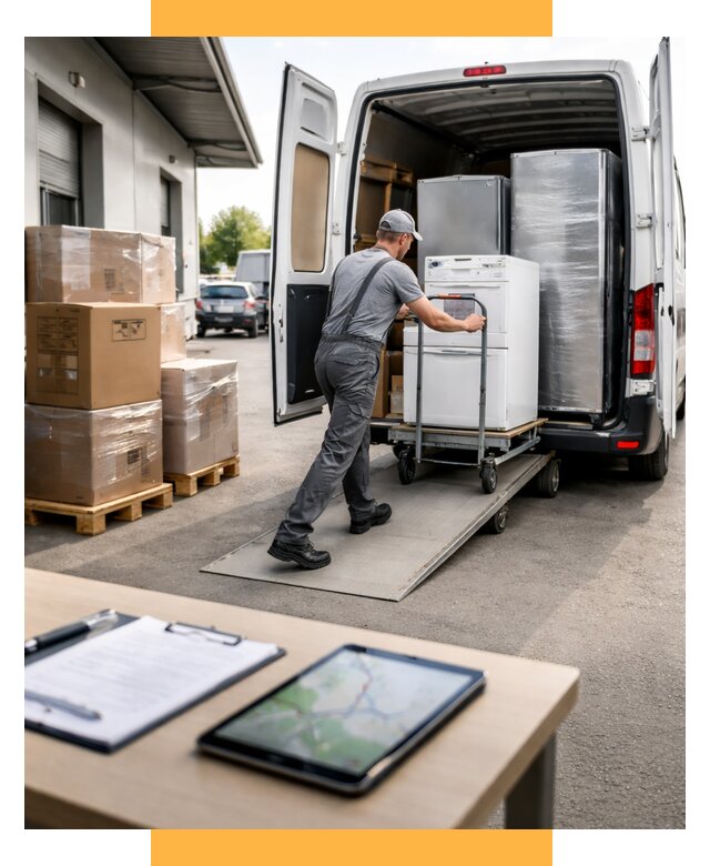 Перевозка бытовой техники от 6724 р. - логистика СетСервис-Мгн