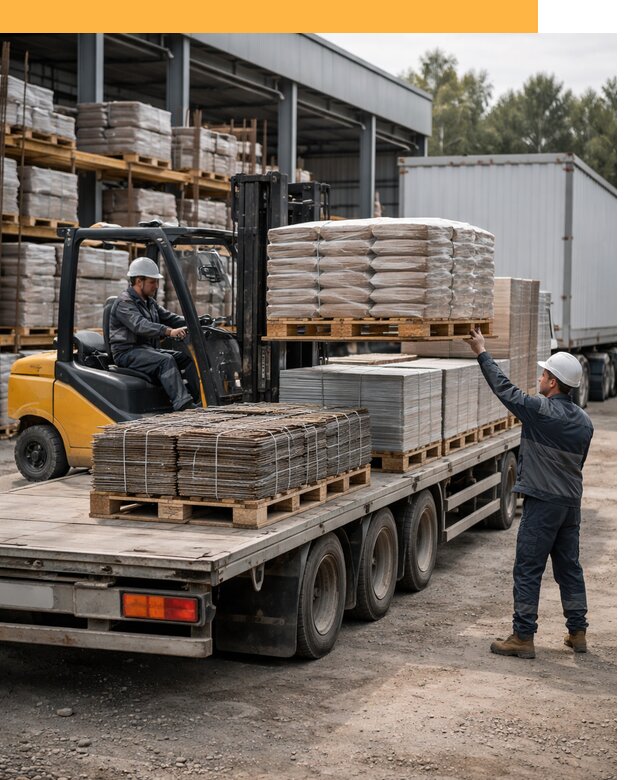 Перевозка строительных материалов по миру от 5690 руб