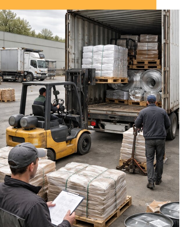 Международная перевозка сырья для производства от 6724 руб