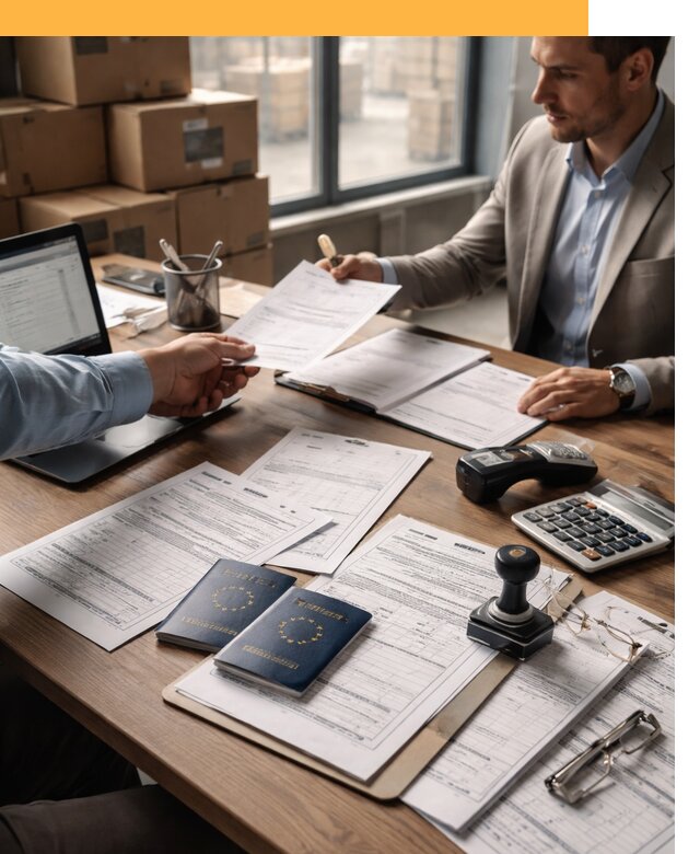 Таможенное оформление грузов из Европы от 8793 руб