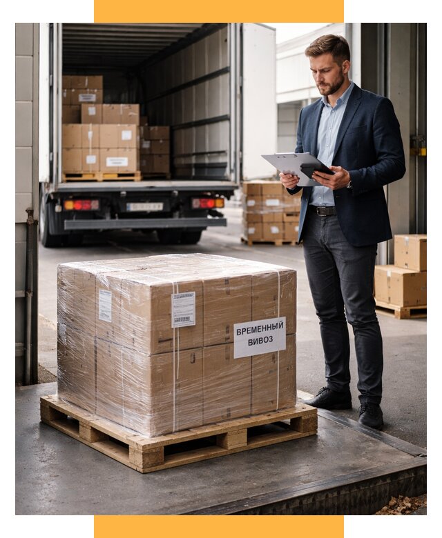 Временный вывоз товаров под ключ от 8276 р. | СетСервис-Мгн