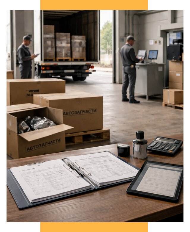 Таможенное оформление автозапчастей под ключ от 8793 р., СетСервис-Мгн